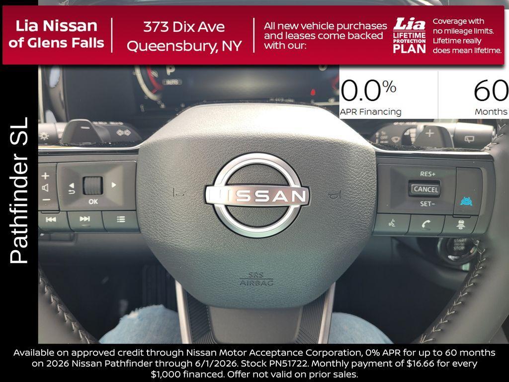 new 2026 Nissan Pathfinder car, priced at $47,200