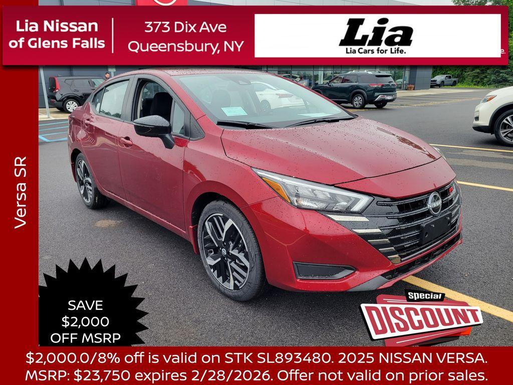 new 2025 Nissan Versa car, priced at $21,750