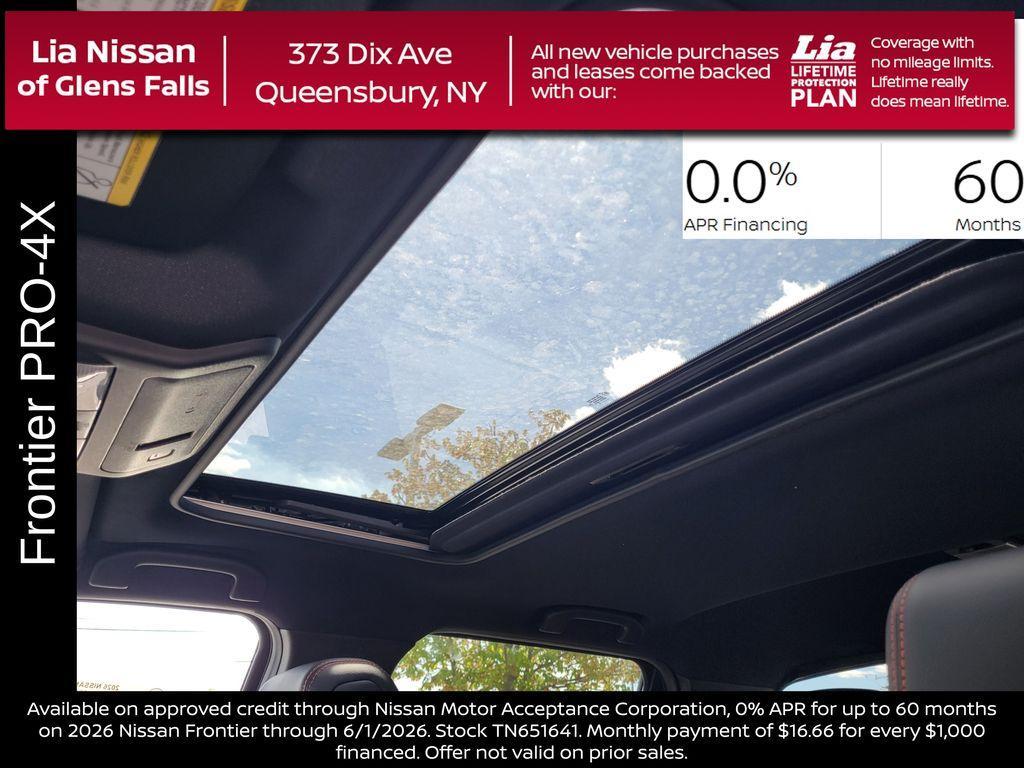 new 2026 Nissan Frontier car, priced at $46,630
