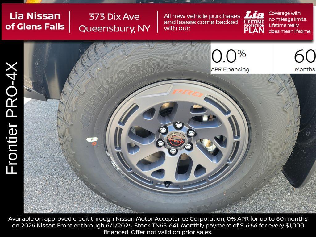 new 2026 Nissan Frontier car, priced at $46,630