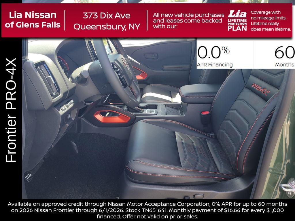 new 2026 Nissan Frontier car, priced at $46,630