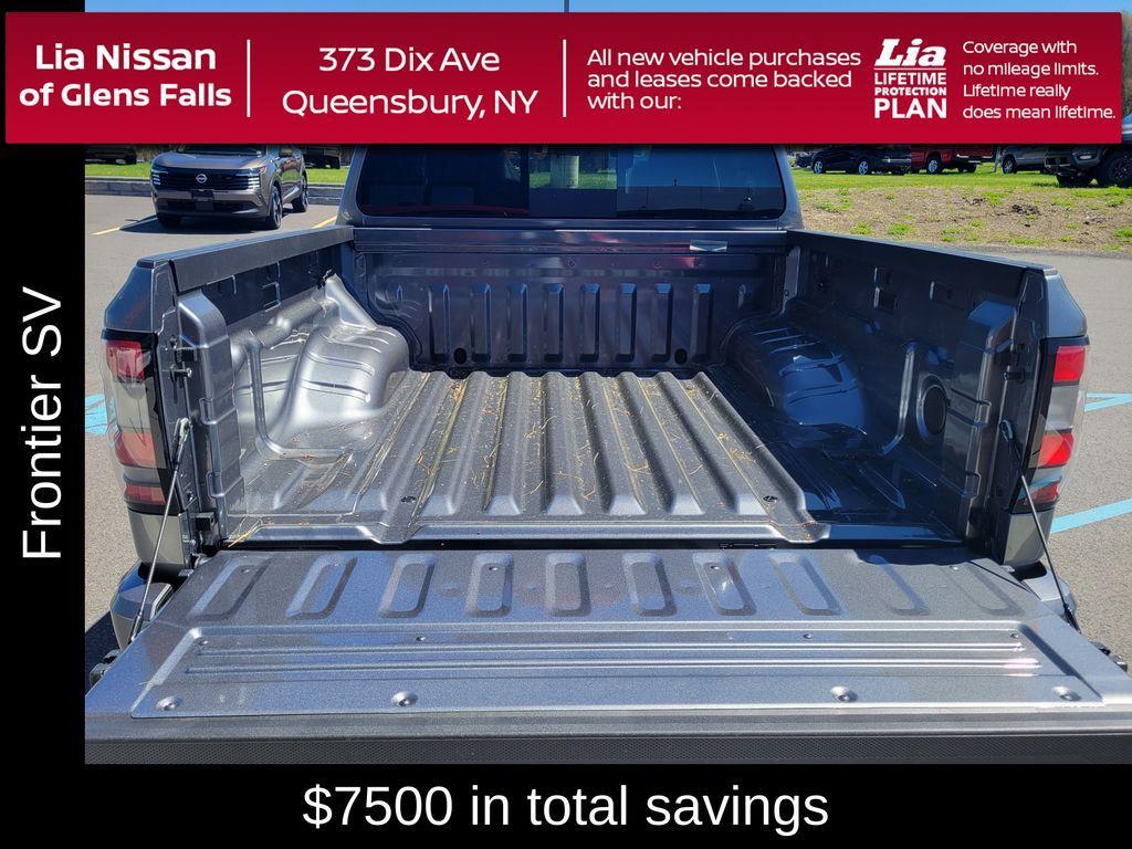 new 2025 Nissan Frontier car, priced at $40,122