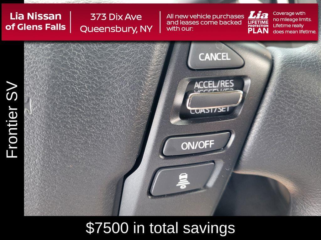 new 2025 Nissan Frontier car, priced at $40,122