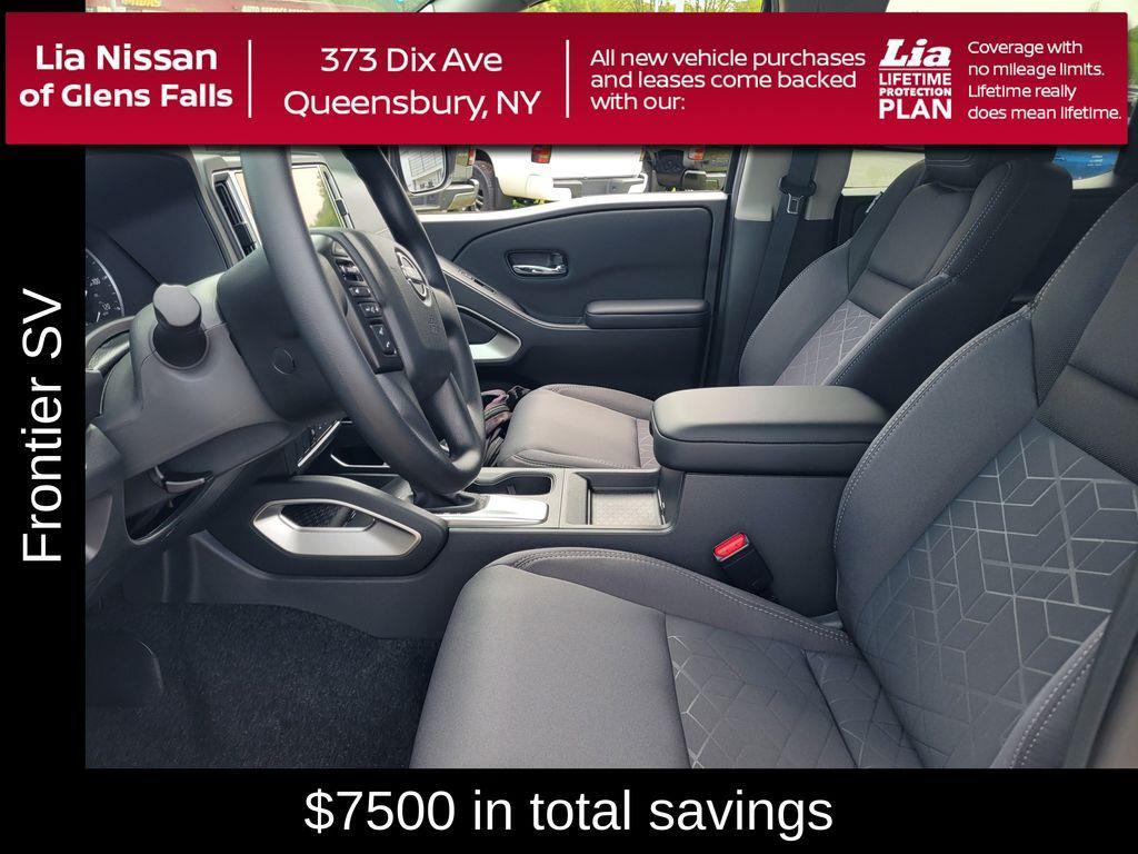 new 2025 Nissan Frontier car, priced at $40,122