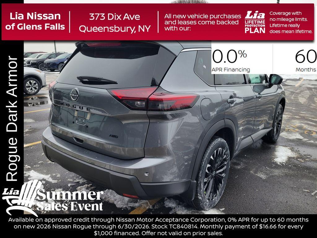 new 2026 Nissan Rogue car, priced at $34,375