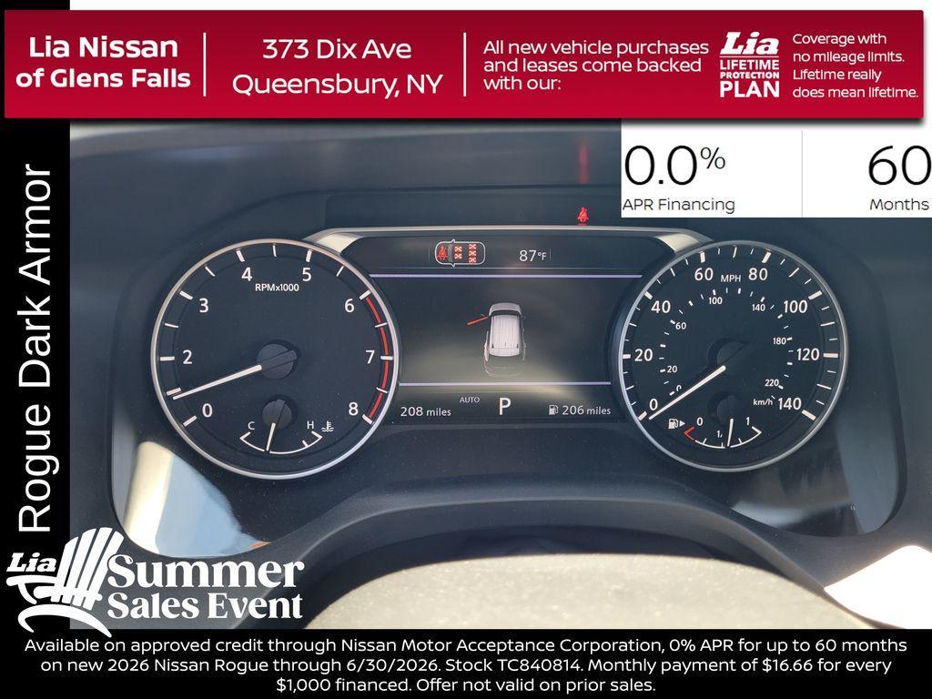 new 2026 Nissan Rogue car, priced at $34,375