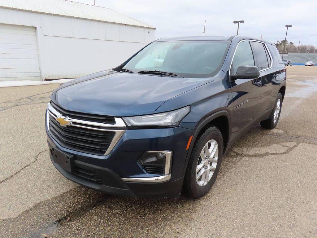 used 2022 Chevrolet Traverse car, priced at $23,480