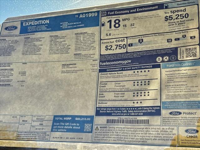 new 2026 Ford Expedition car, priced at $77,116