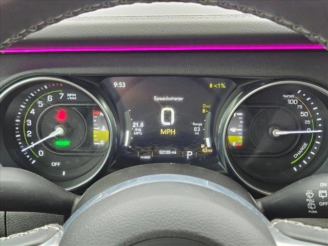 used 2023 Jeep Wrangler 4xe car, priced at $30,220