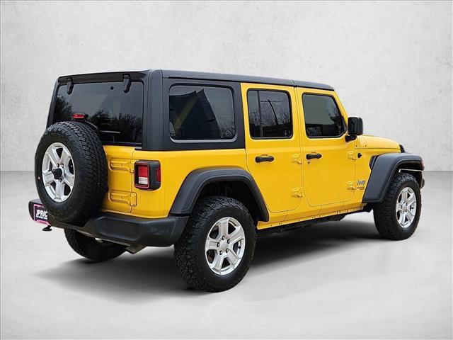 used 2019 Jeep Wrangler Unlimited car, priced at $18,615