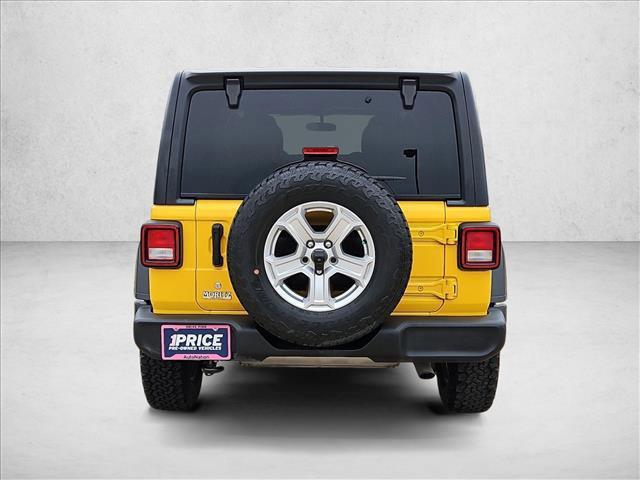 used 2019 Jeep Wrangler Unlimited car, priced at $18,615