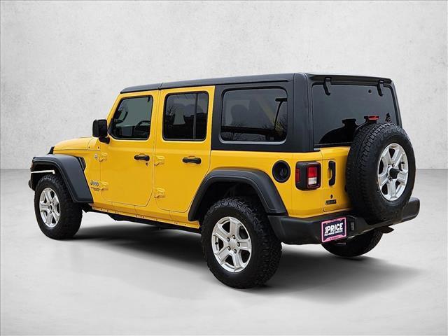 used 2019 Jeep Wrangler Unlimited car, priced at $18,615