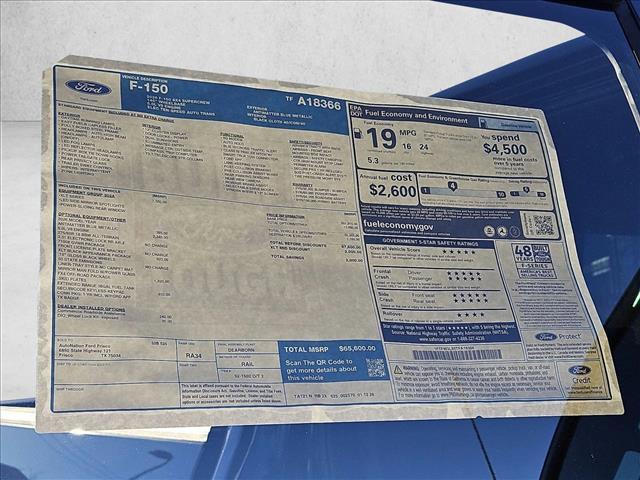 new 2026 Ford F-150 car, priced at $62,600