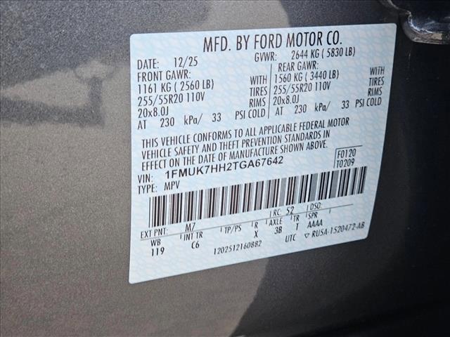 new 2026 Ford Explorer car, priced at $47,999