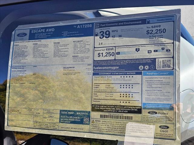 new 2026 Ford Escape car, priced at $29,499