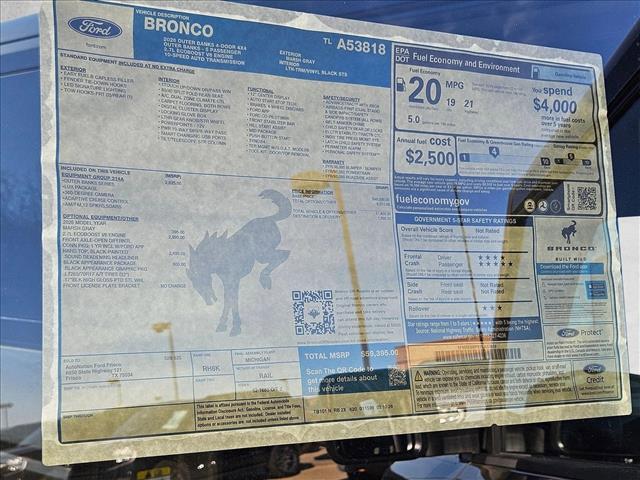 new 2026 Ford Bronco car, priced at $75,640