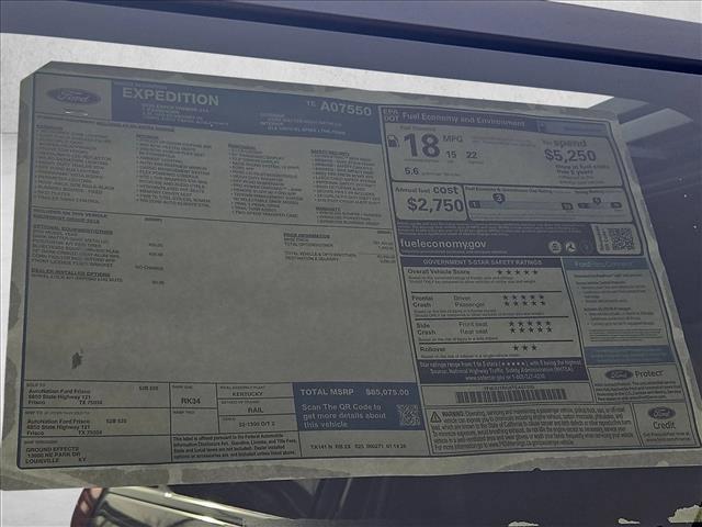 new 2026 Ford Expedition car, priced at $81,867