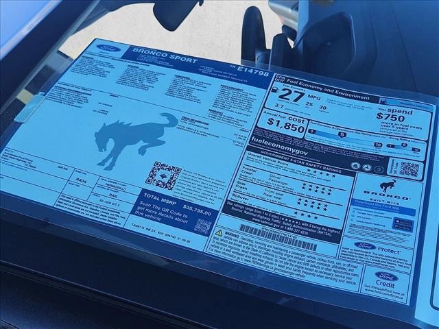new 2026 Ford Bronco Sport car, priced at $34,051
