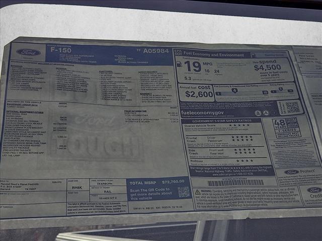 new 2026 Ford F-150 car, priced at $69,760