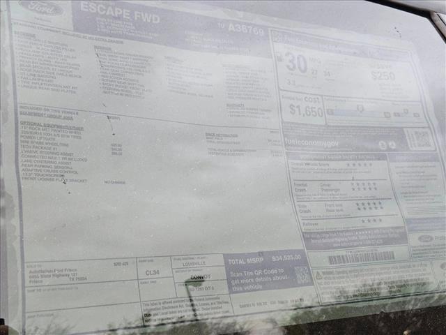 new 2026 Ford Escape car, priced at $34,525