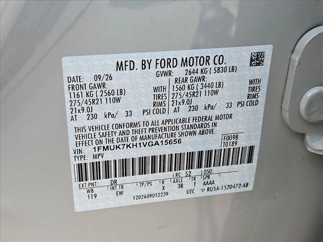new 2027 Ford Explorer car, priced at $50,410