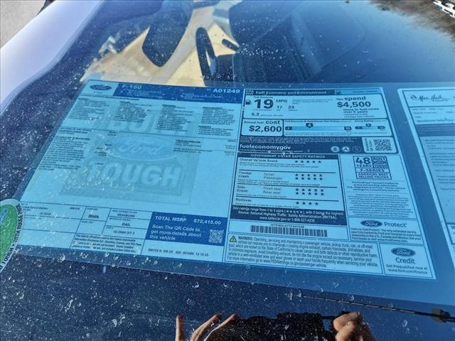 new 2026 Ford F-150 car, priced at $72,415