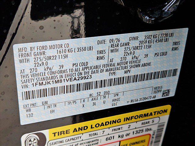 new 2027 Ford Expedition Max car, priced at $88,145