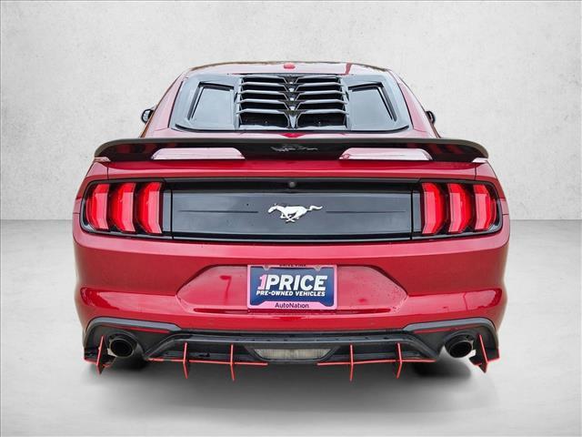 used 2018 Ford Mustang car, priced at $22,214