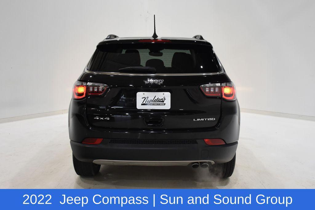 used 2022 Jeep Compass car, priced at $22,095
