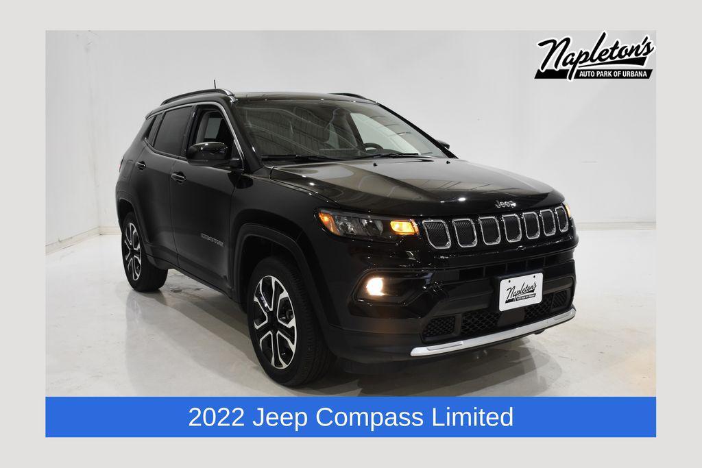 used 2022 Jeep Compass car, priced at $22,095