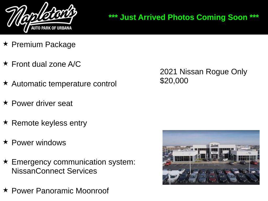 used 2021 Nissan Rogue car, priced at $20,015