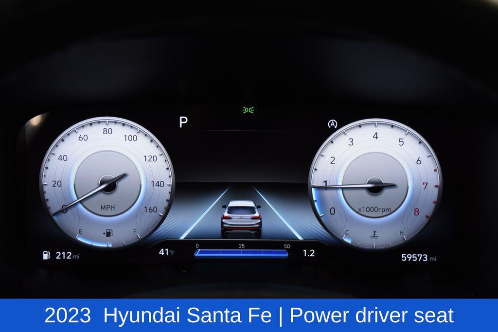 used 2023 Hyundai Santa Fe car, priced at $20,500