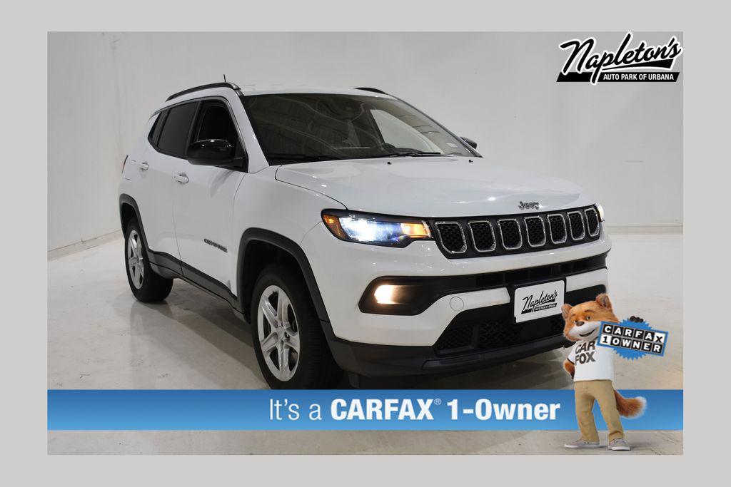 used 2023 Jeep Compass car, priced at $17,225