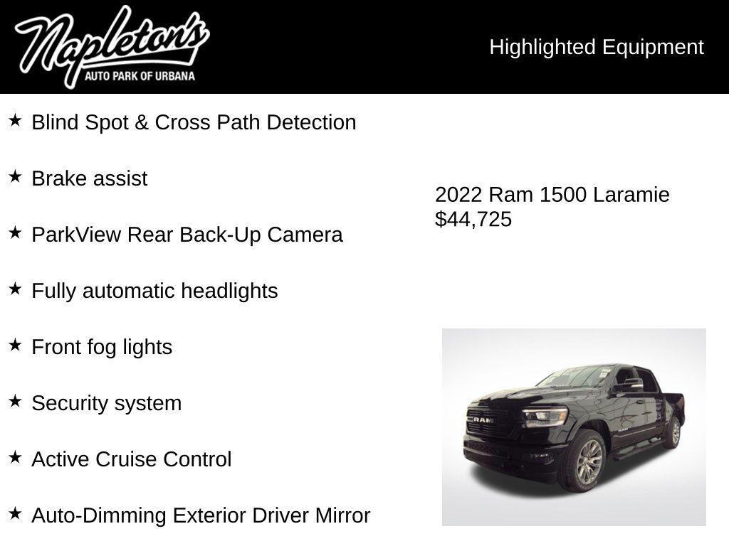 used 2022 Ram 1500 car, priced at $44,725