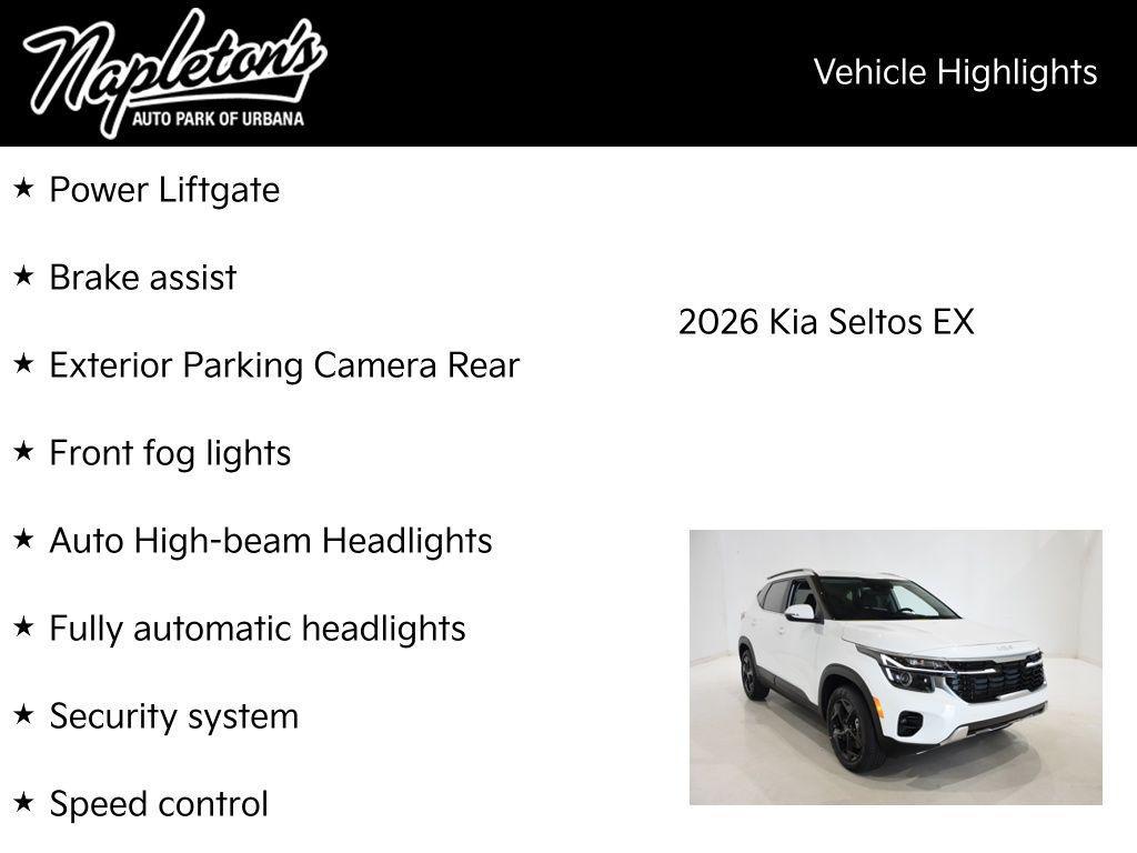 new 2026 Kia Seltos car, priced at $31,151