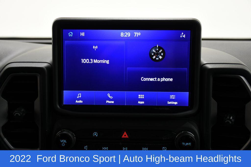 used 2022 Ford Bronco Sport car, priced at $18,500