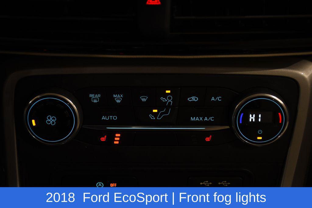used 2018 Ford EcoSport car, priced at $10,500
