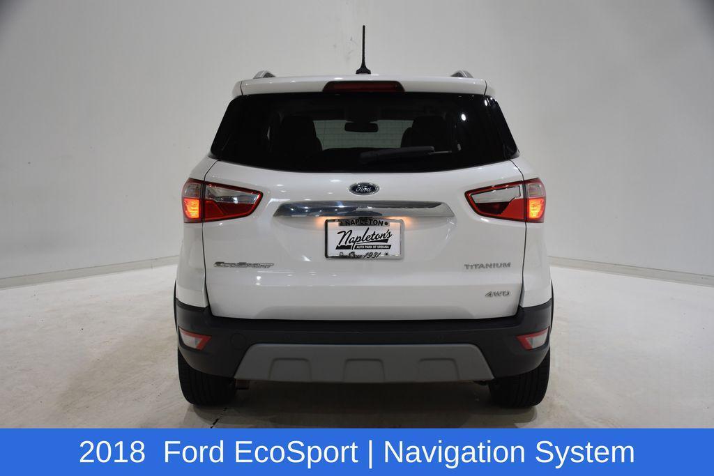 used 2018 Ford EcoSport car, priced at $10,500