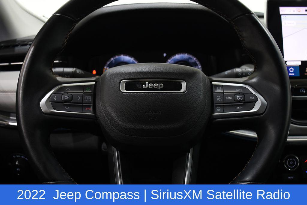 used 2022 Jeep Compass car, priced at $21,599