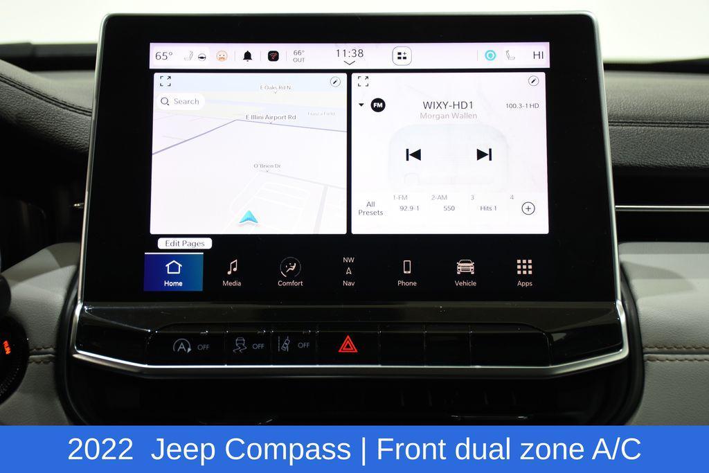 used 2022 Jeep Compass car, priced at $21,599