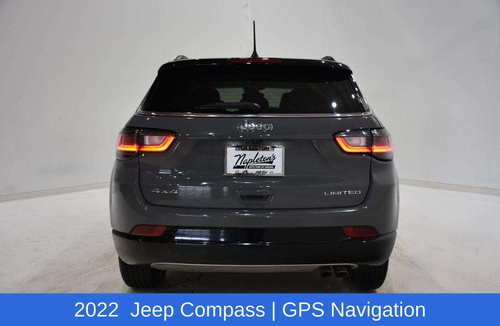 used 2022 Jeep Compass car, priced at $21,599