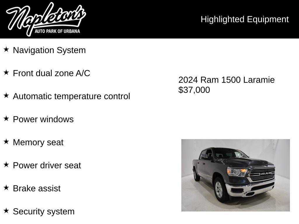 used 2024 Ram 1500 car, priced at $37,412