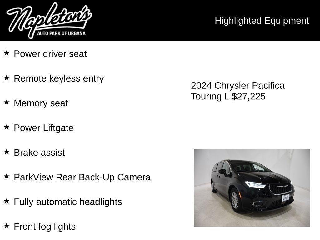 used 2024 Chrysler Pacifica car, priced at $27,225