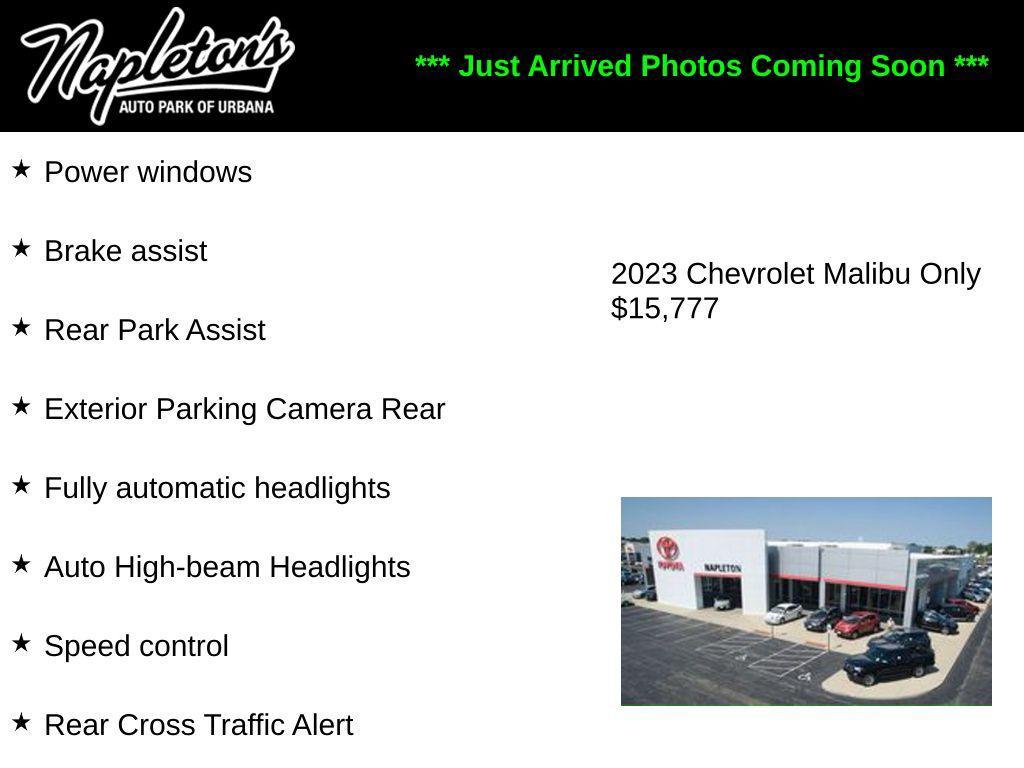 used 2023 Chevrolet Malibu car, priced at $15,912