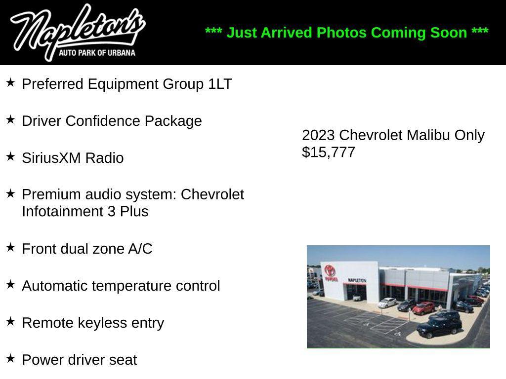 used 2023 Chevrolet Malibu car, priced at $15,912
