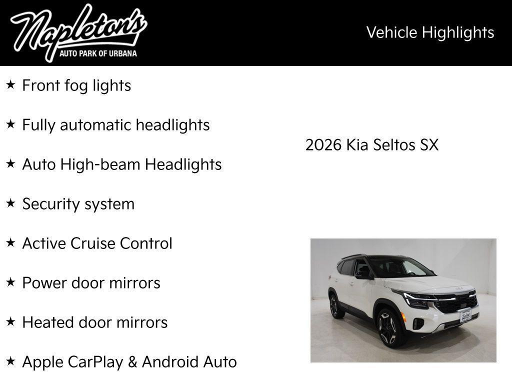 new 2026 Kia Seltos car, priced at $32,592