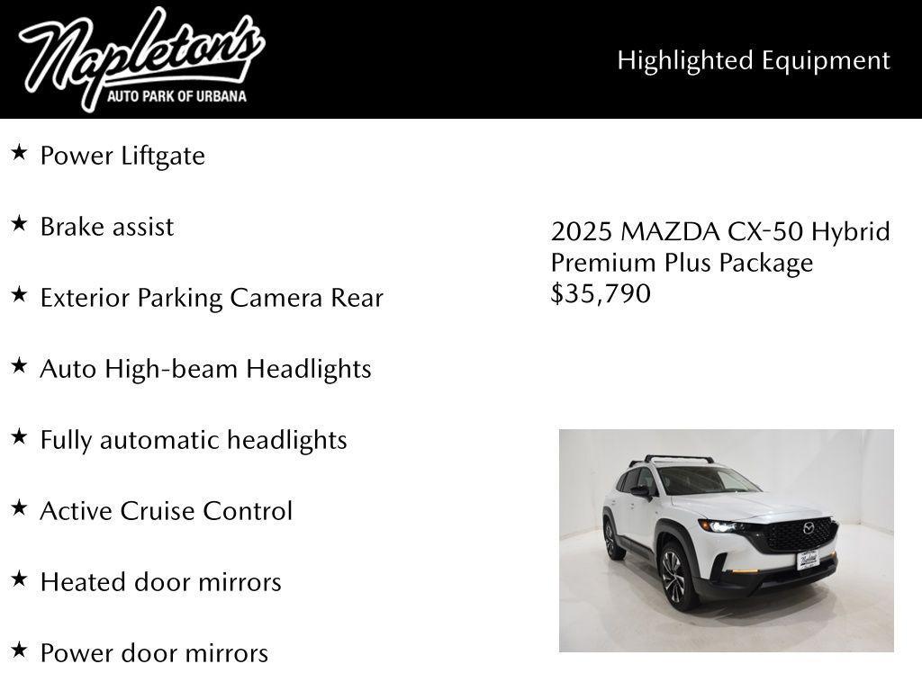 used 2025 Mazda CX-50 Hybrid car, priced at $35,790