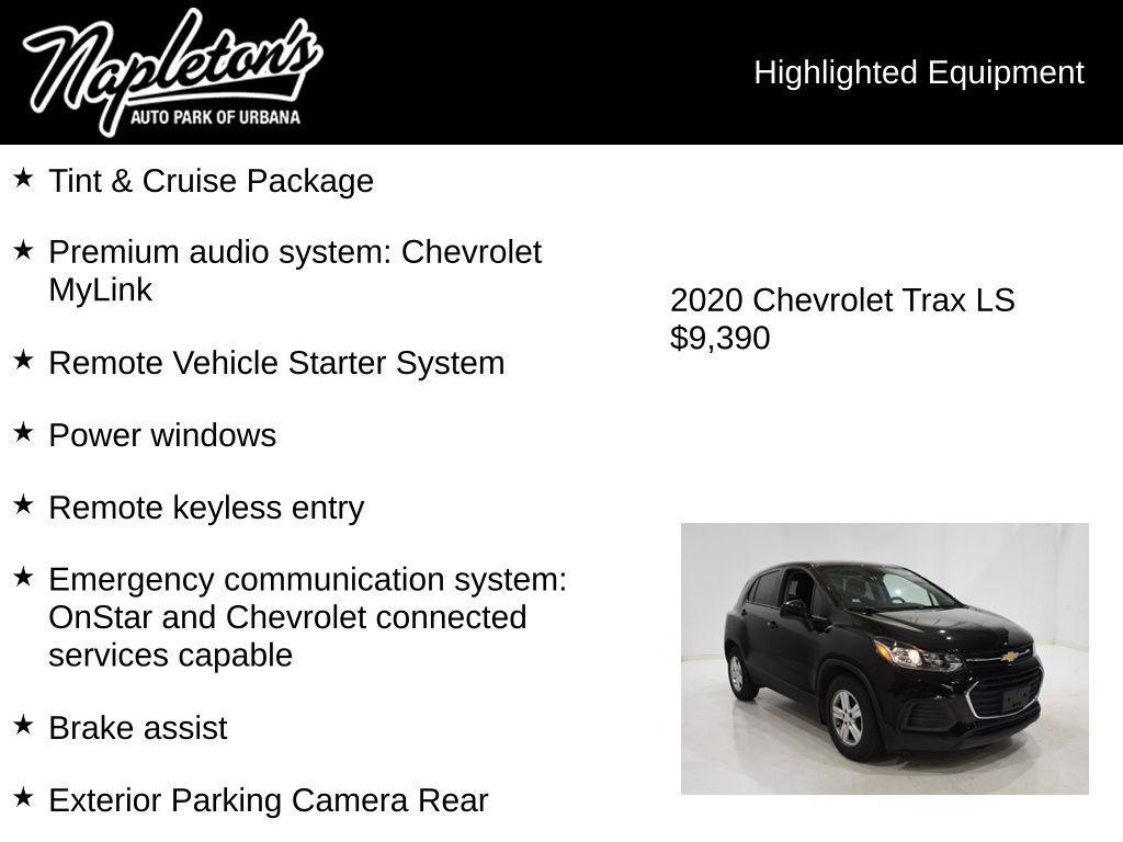used 2020 Chevrolet Trax car, priced at $9,403