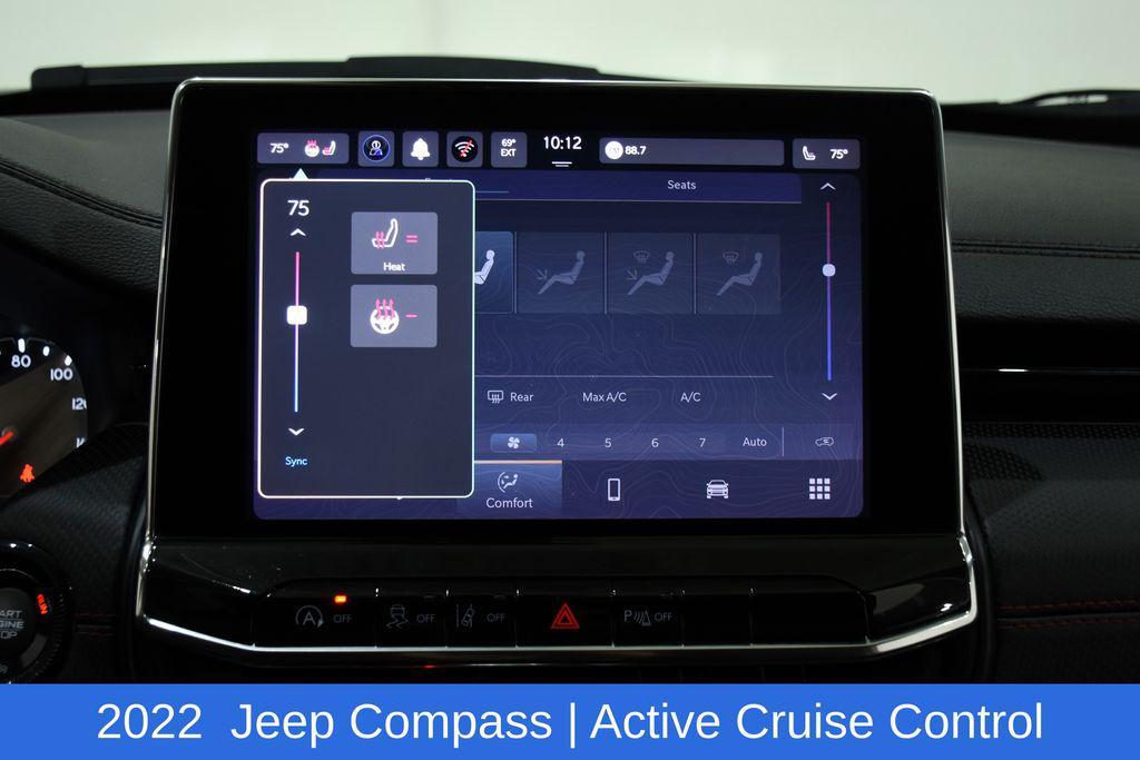 used 2022 Jeep Compass car, priced at $21,425