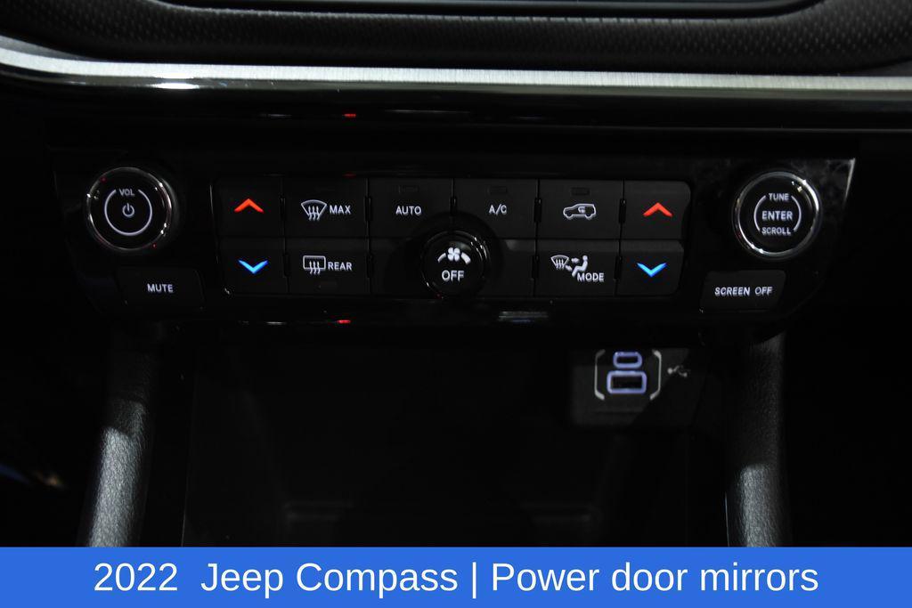 used 2022 Jeep Compass car, priced at $21,425
